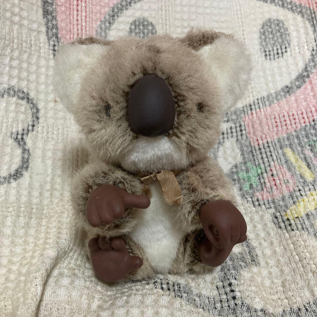 昭和レトロ　ヴィンテージ IKB コアラ　ぬいぐるみ　鼻＆手足ソフビ素材　中古