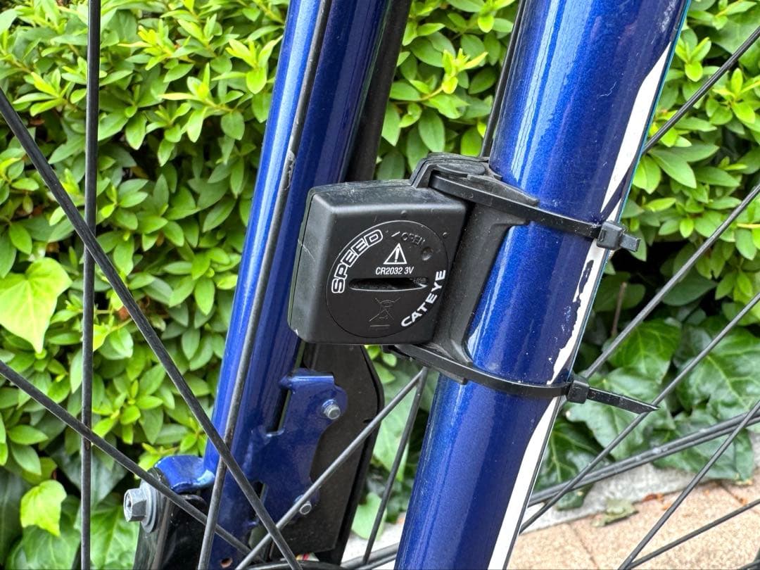 引き取り限定 ブリヂストンTB1e ブルー(回生充電モデル) サイコン付き