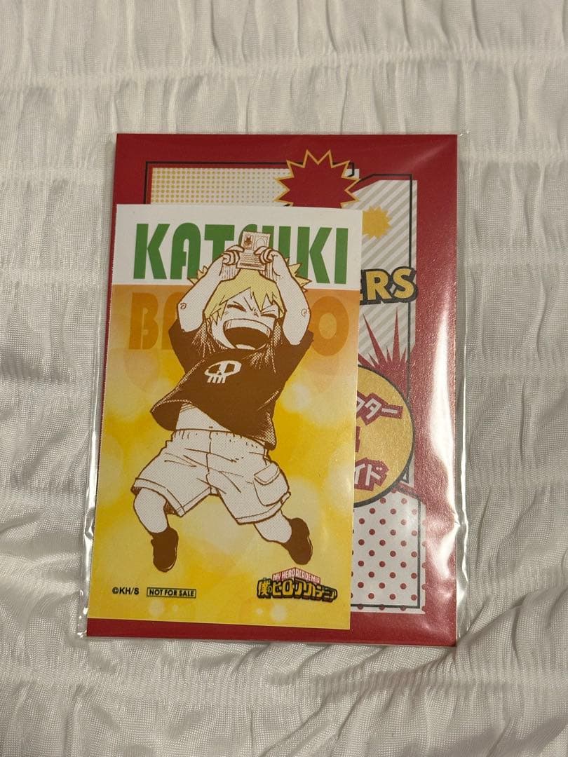 【特典付き】JCS限定『僕のヒーローアカデミア』アートステッカーRIVALS全種
