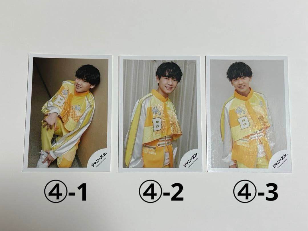 【バラ可】関西ジュニア Boys be 嵜本孝太朗くん 公式写真