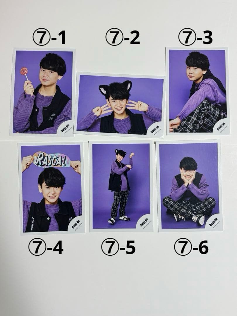 【バラ可】関西ジュニア Boys be 嵜本孝太朗くん 公式写真