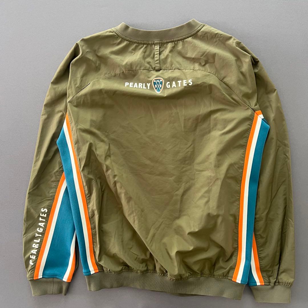 PEARLY GATES パーリーゲイツ　スニード　プルオーバー　カーキ　2 L