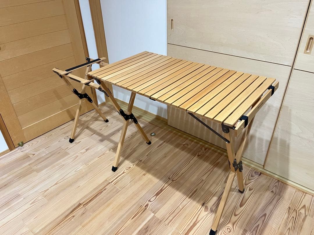 ハイランダー ウッドキッチンテーブル Hilander キャンプ アウトドア