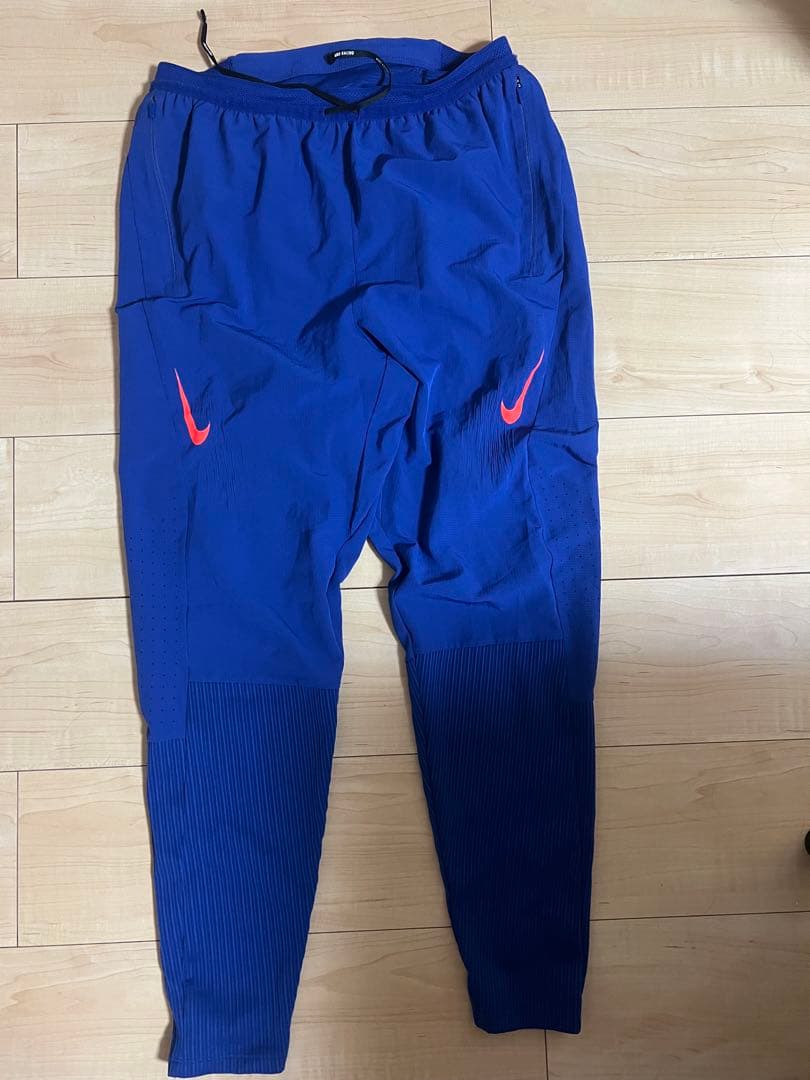 Nike 青 ランニングパンツ　エアロスイフト
