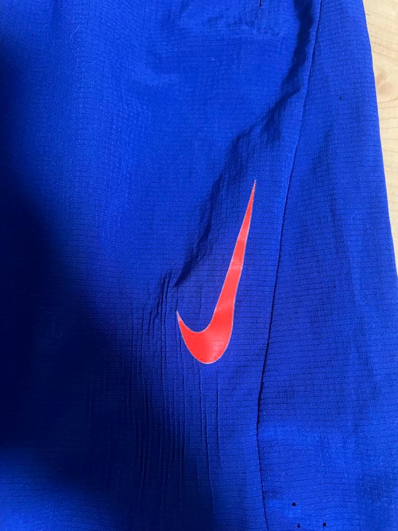 Nike 青 ランニングパンツ　エアロスイフト