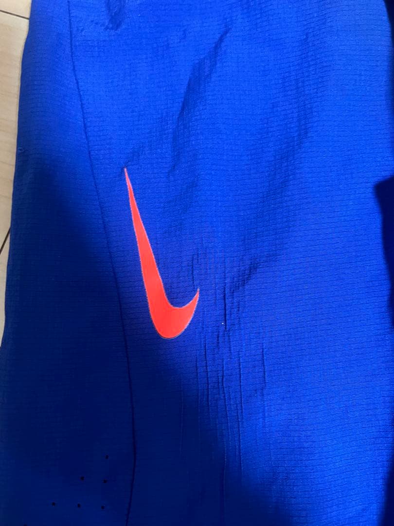 Nike 青 ランニングパンツ　エアロスイフト