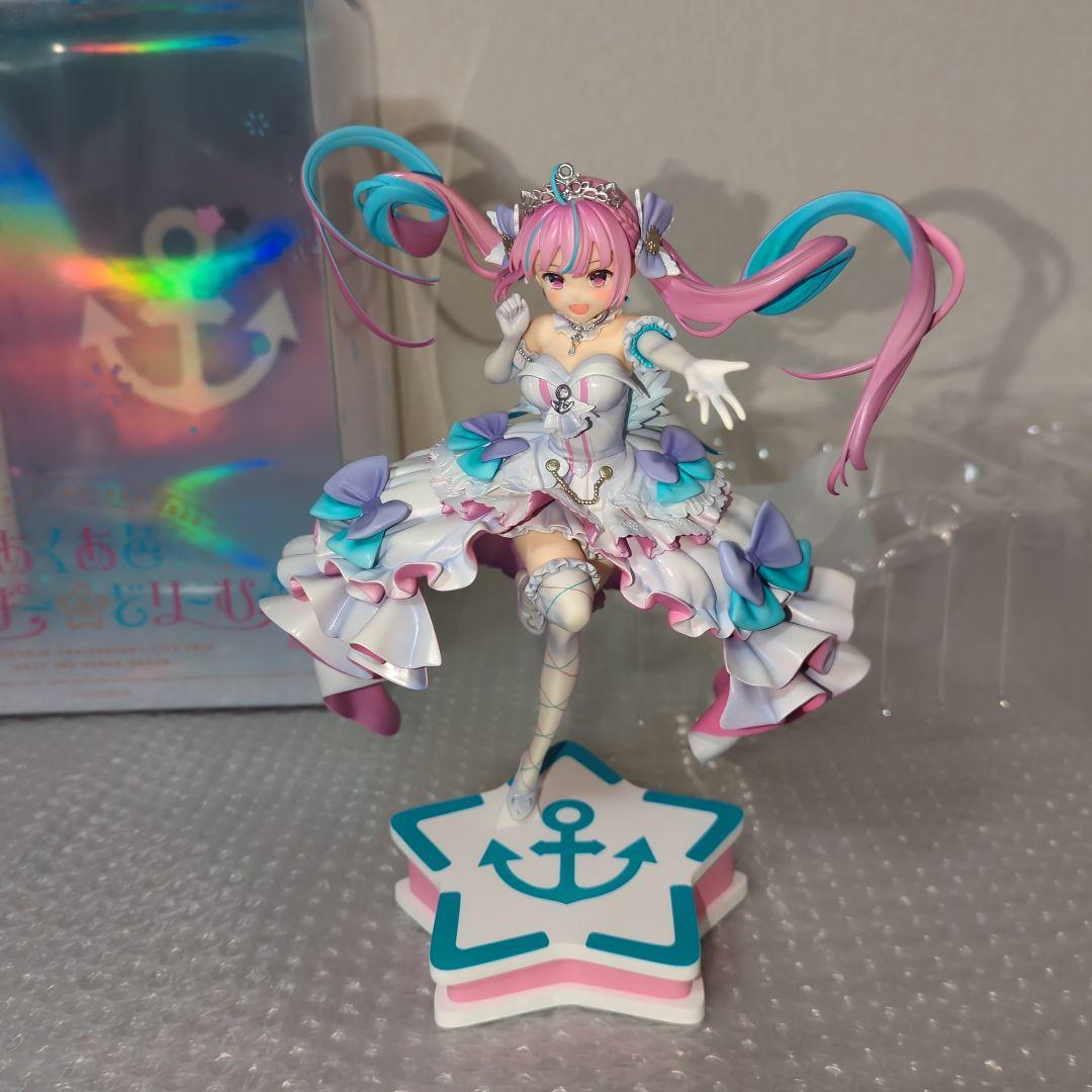 〚希少〛湊あくあ あくあ色すーぱー☆どり〜む♪Ver. 1/7 フィギュア