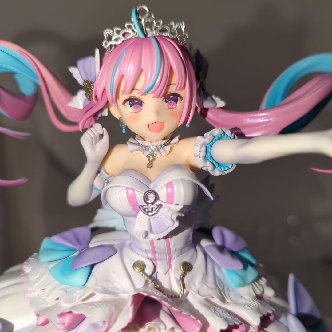 〚希少〛湊あくあ あくあ色すーぱー☆どり〜む♪Ver. 1/7 フィギュア