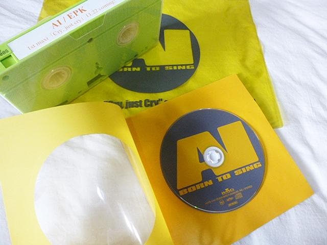 ■激レア！AI（アイ）Cry, just Cry プロモCD＋VHSビデオセット