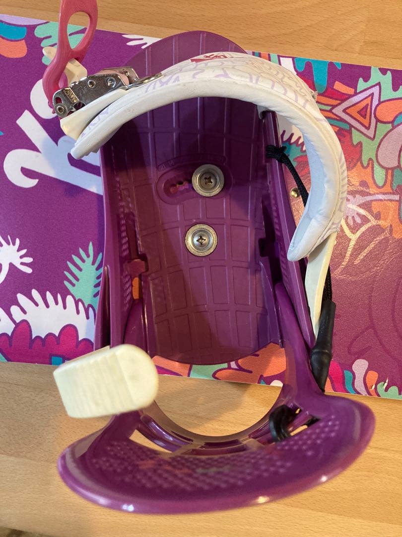 K2 スノーボード カラフルデザイン　キッズ　2点セット　120cm