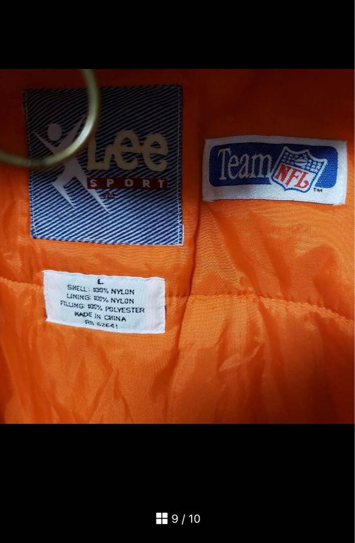 【激レア】 NFL 90sマイアミドルフィンズダウンジャケットナイロンジャケット