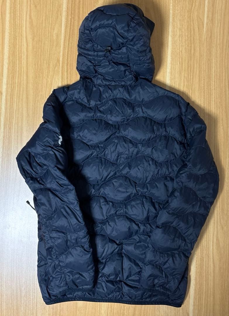 ピークパフォーマンス ヘリウム ダウン フード ジャケット メンズ ネイビー S