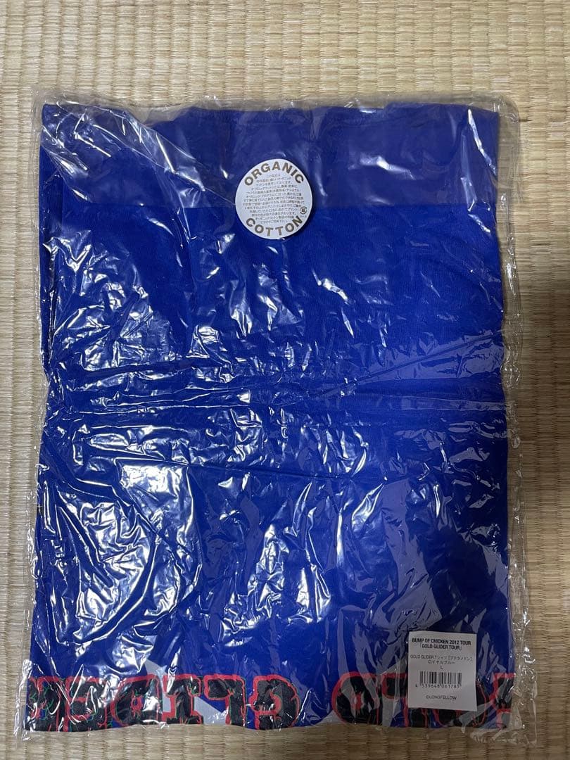 【希少】新品未使用　BUMP OF CHICKEN 2012年　青 Tシャツ L