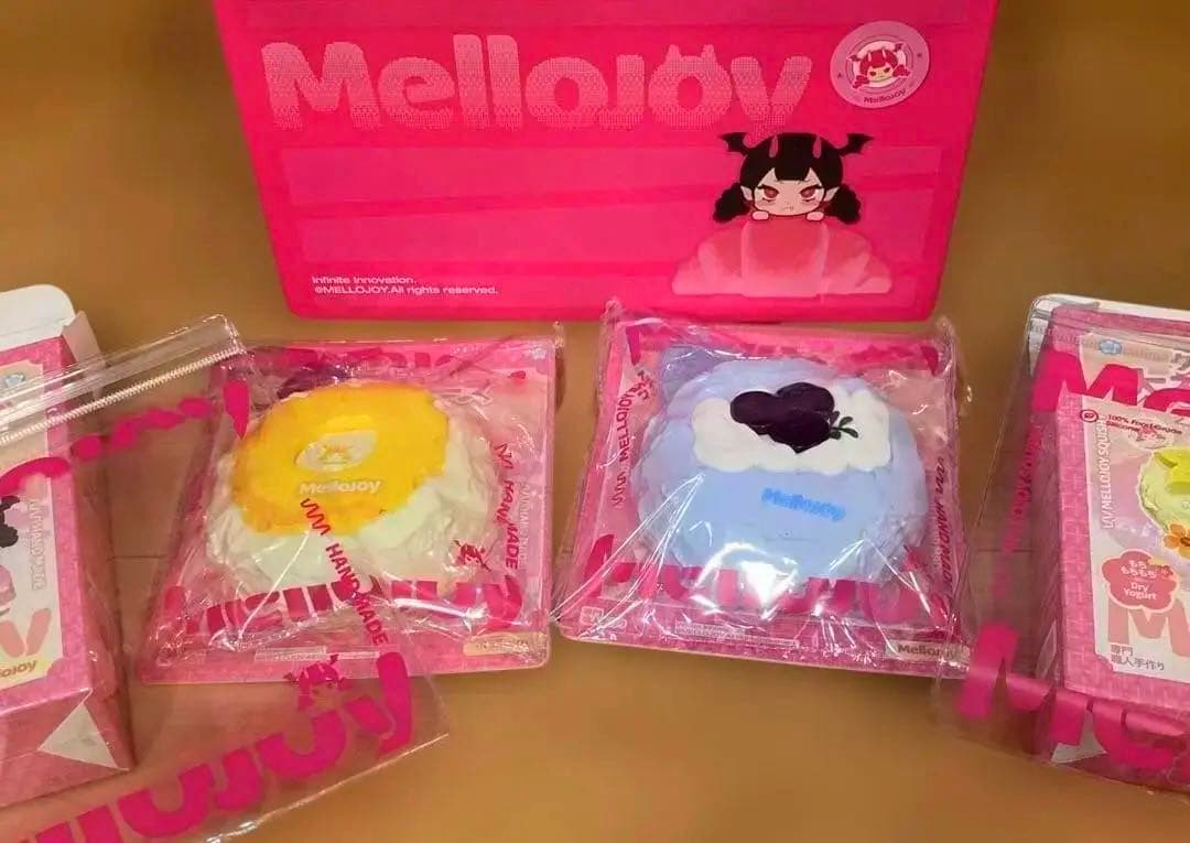 Mellojoy メロジョイ スクイーズ 大福 ブルーベリー　パイナップル