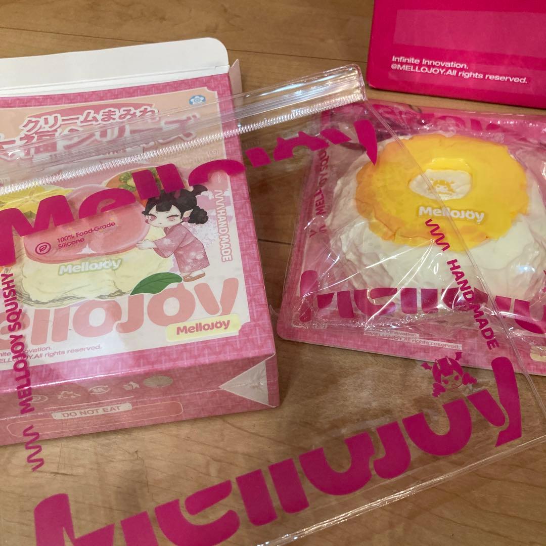 Mellojoy メロジョイ スクイーズ 大福 ブルーベリー　パイナップル