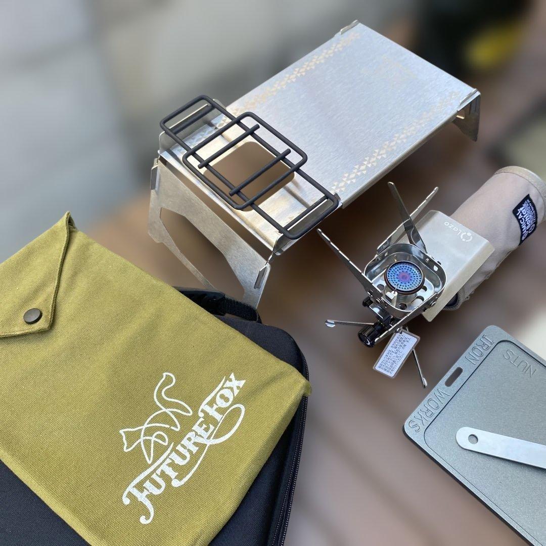 イワタニ コンパクトバーナーCB-JCB 拘りカスタム10点セット！ソロキャンプ