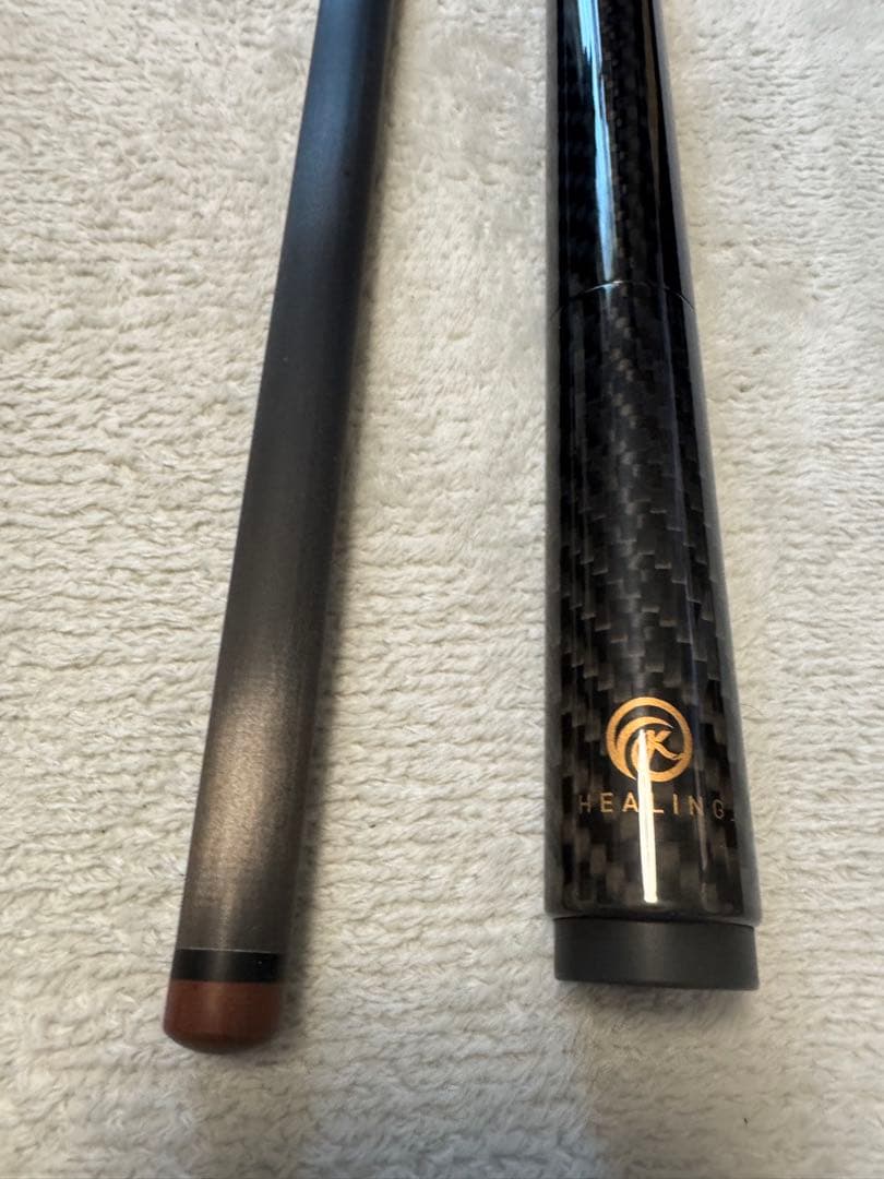 OKHEALINGカーボンファイバー ビリヤードキュー