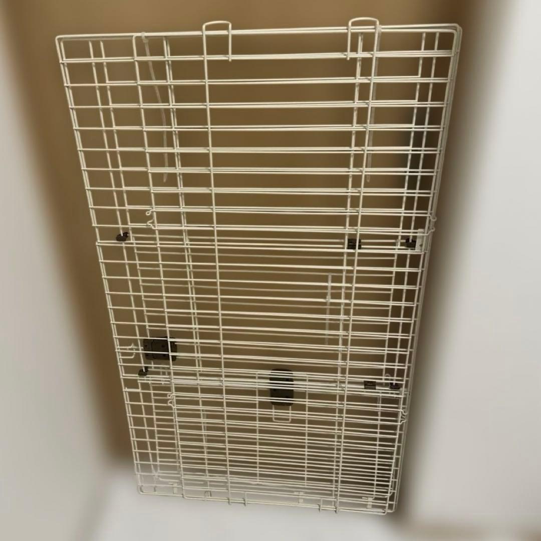 ２ルームサークル　ペットケージ　分離可能　大型