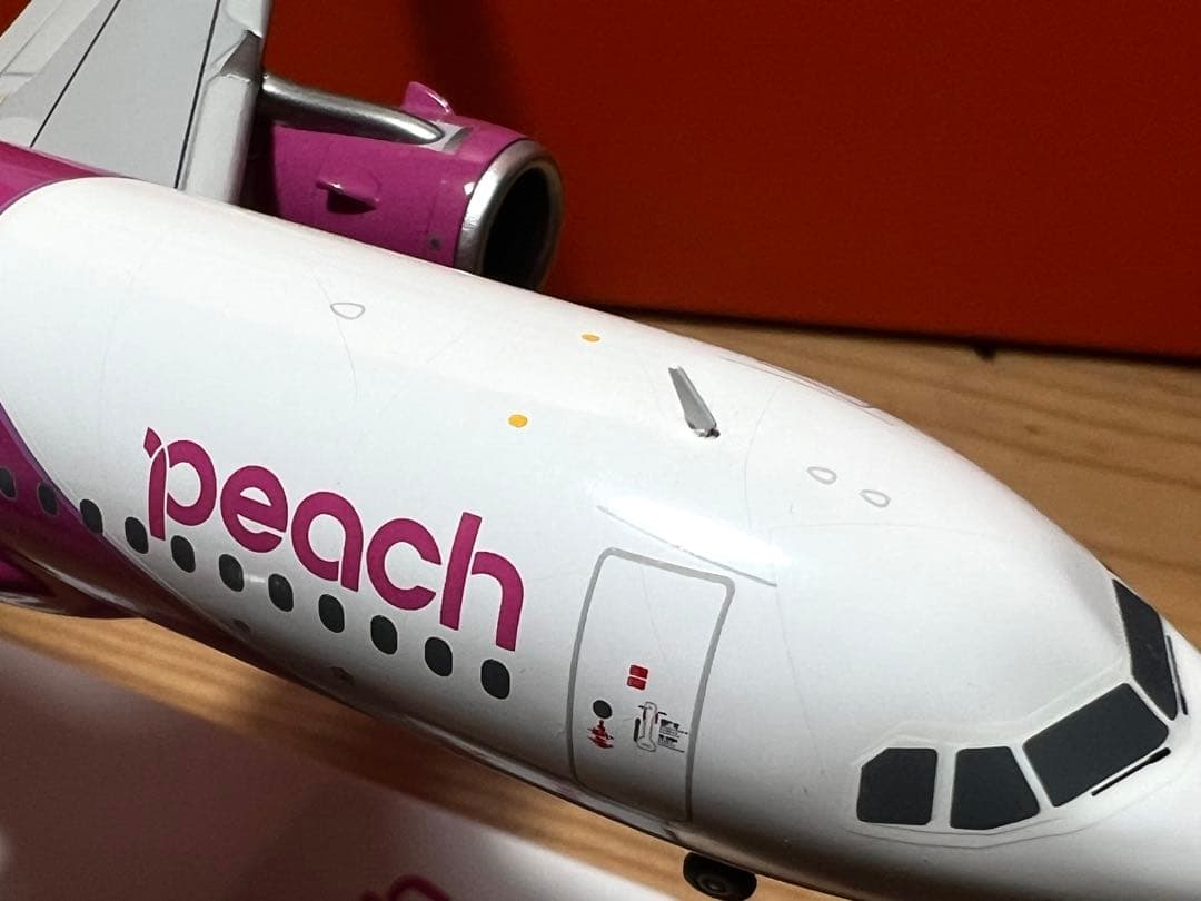 航空機・ヘリコプター JCwings 1/200 Peach A320neo JA204P