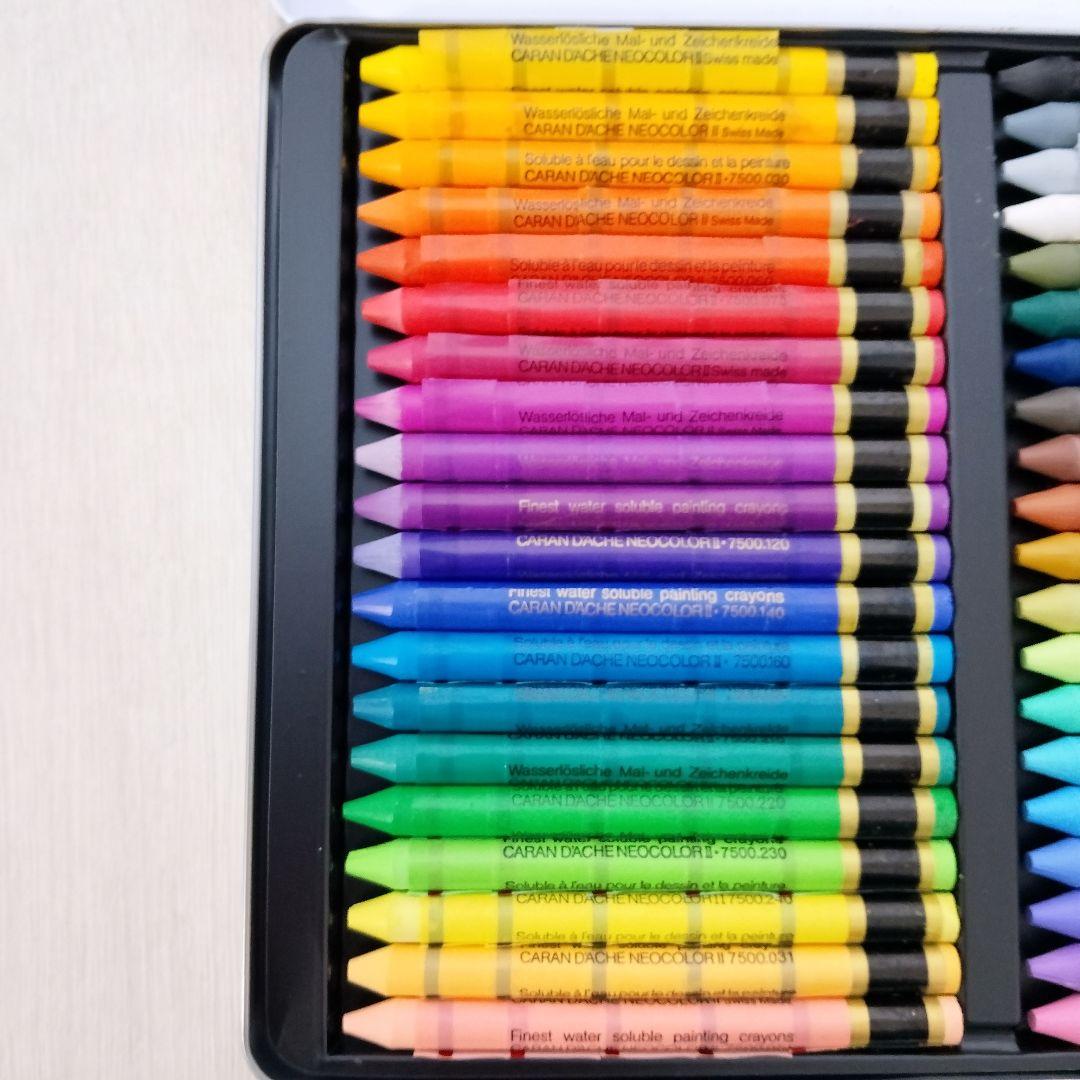 カランダッシュ ネオカラー2 　40色セット 水溶性クレヨン 画材 スイス製