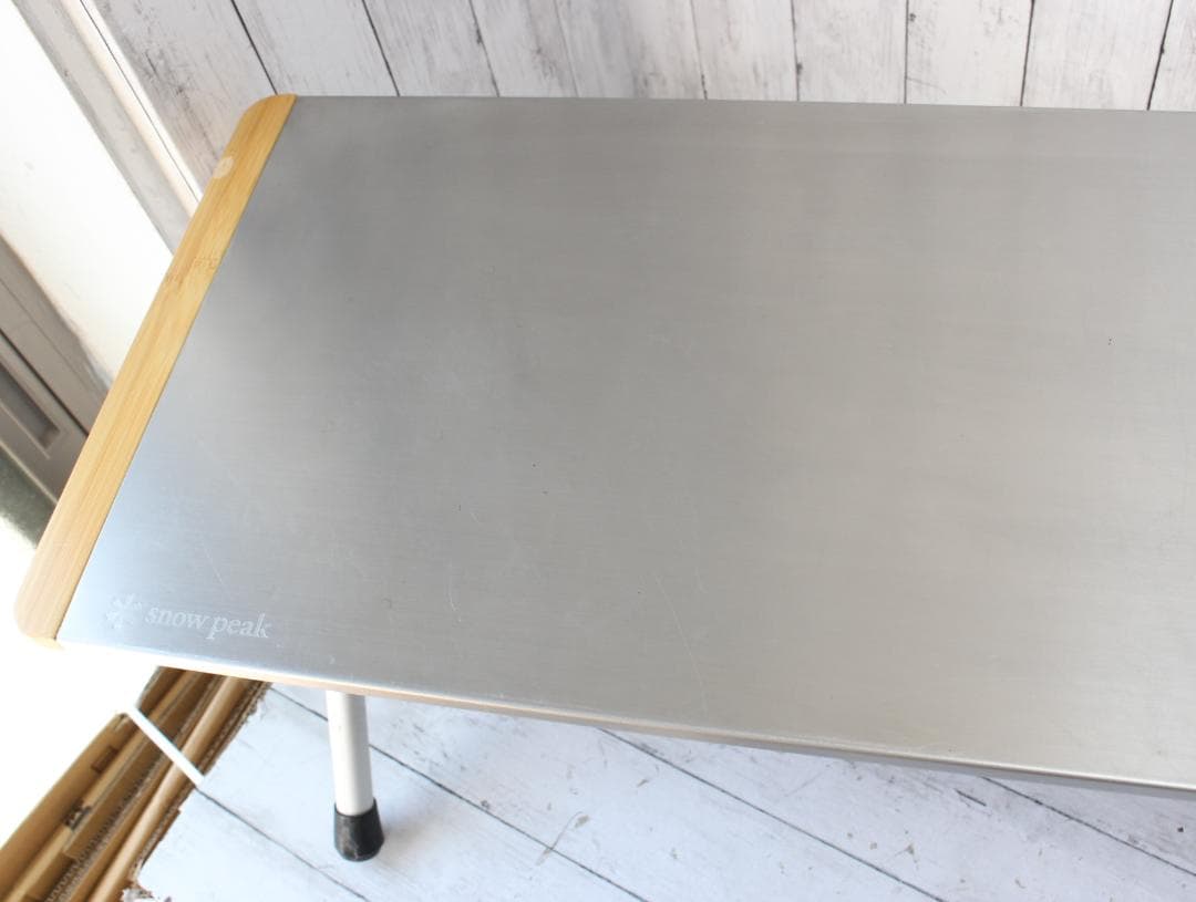 スノーピーク フォールディングシェルフメタルトップロング LV-268
