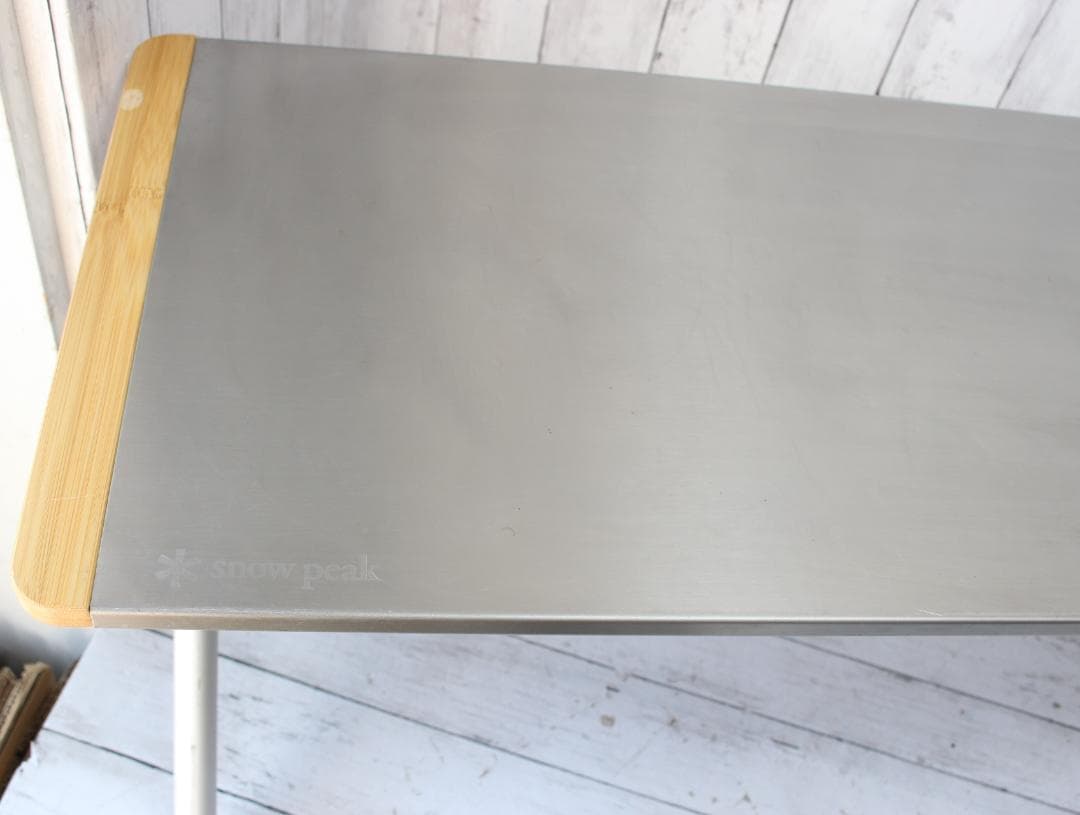 スノーピーク フォールディングシェルフメタルトップロング LV-268