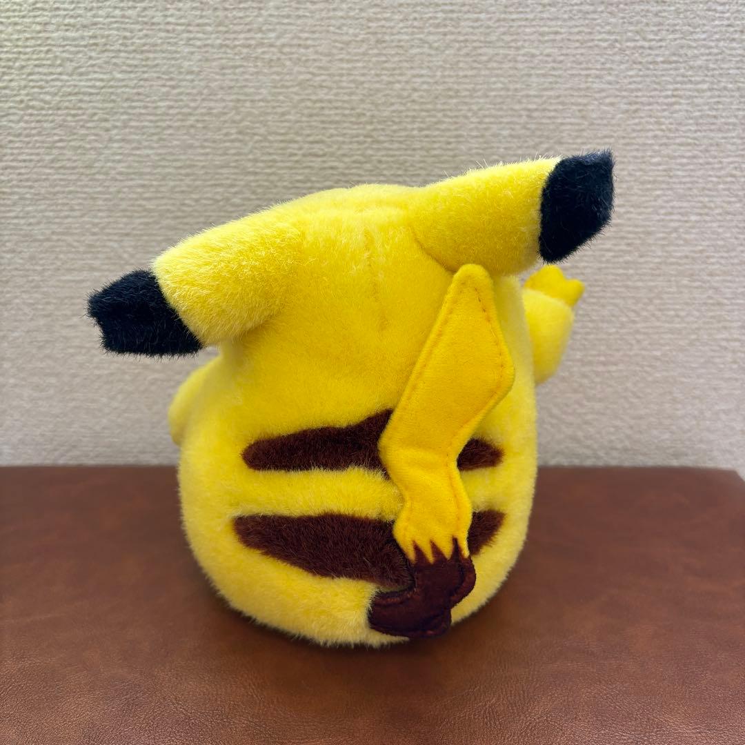 ピカチュウ コダック ぬいぐるみ ピース TOMY 初期 ポケモン ぬいどり