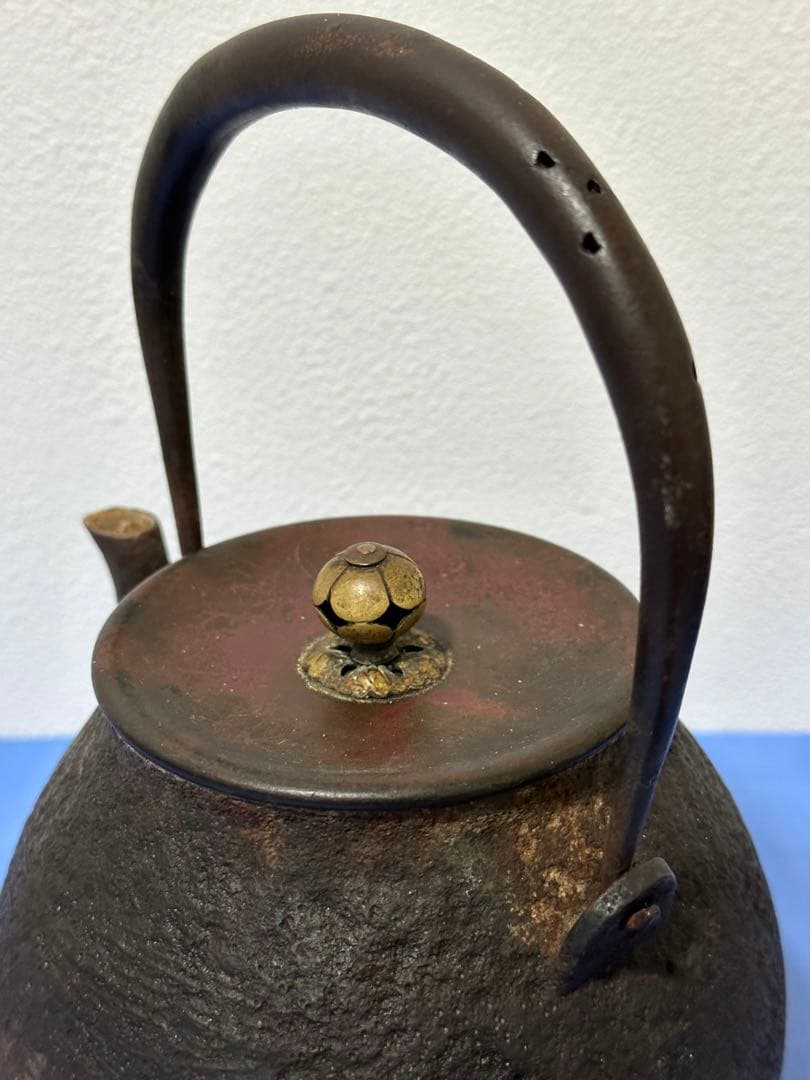 大西鉄瓶 茶道具 小振鉄瓶