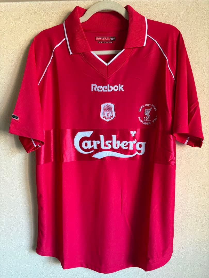 Liverpool リーボック UEFAカップファイナル2001 ジャージ