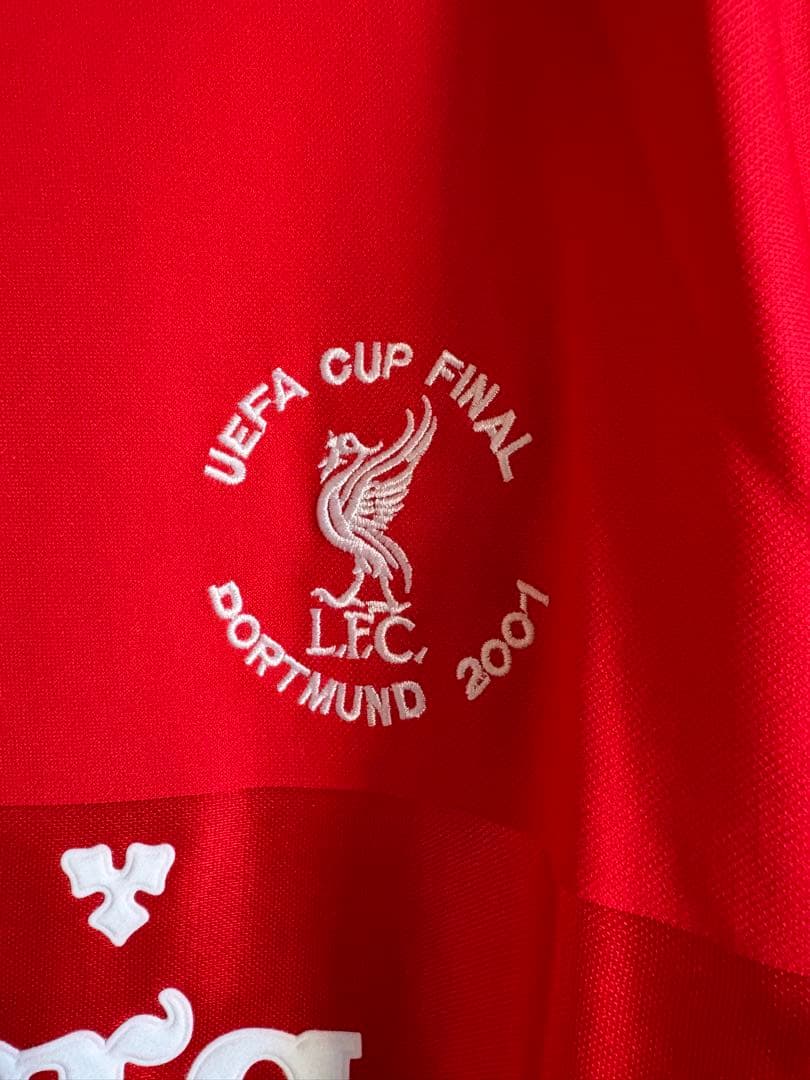 Liverpool リーボック UEFAカップファイナル2001 ジャージ