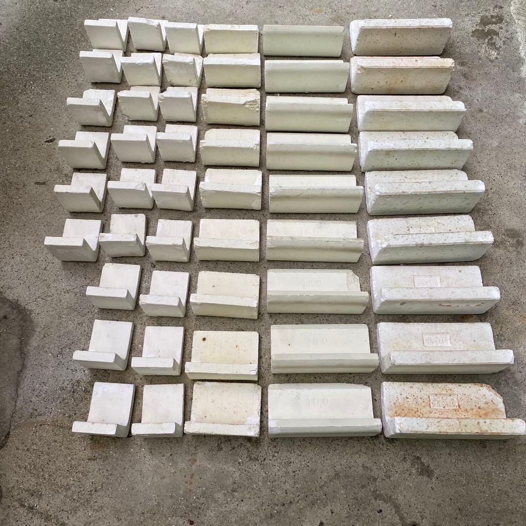 【中古】陶芸用具支柱ツク④h11.5•9.9•6.6各12個・h3.8•24個