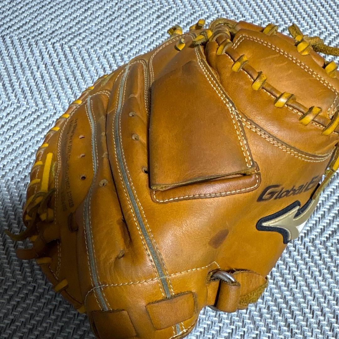 ミズノグローバルエリート　少年軟式グローブ キャッチャーミット　右投げ用