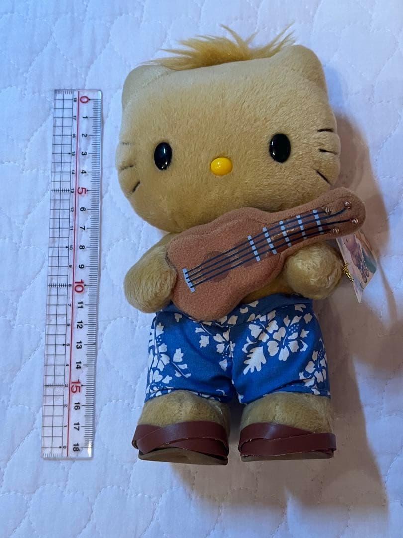 【激レア・新品未使用】日焼けダニエル ギター　ぬいぐるみ　ハイビスカス