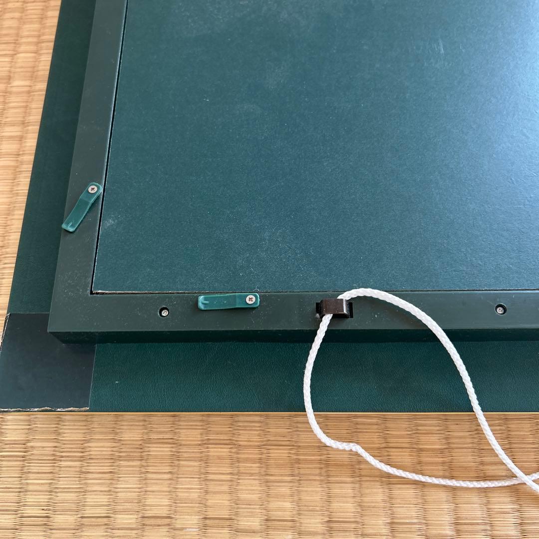 モネ　湖畔　ヨット　模写