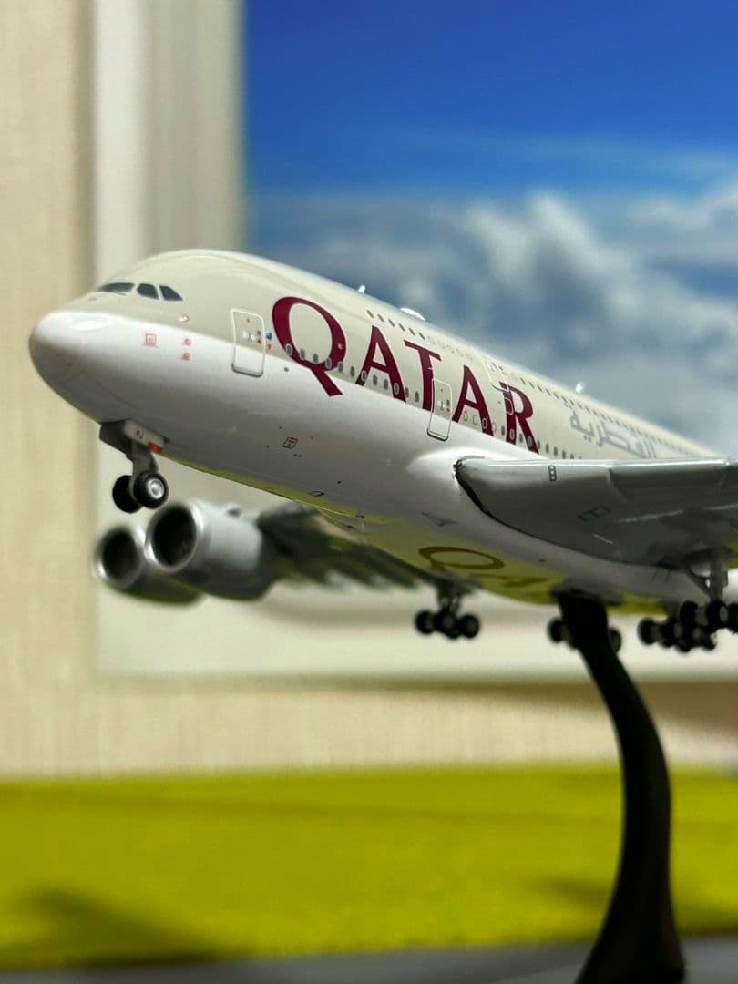 ☆Qatar Airways A380-800　ノーマル塗装