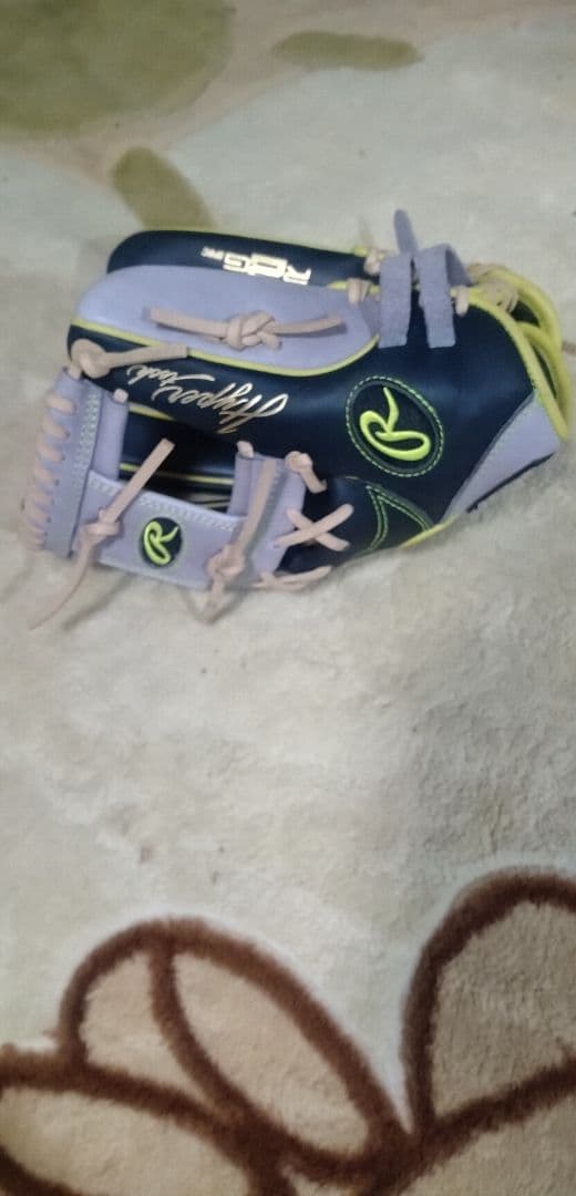 Rawlings 軟式グローブ ネイビー/グレー