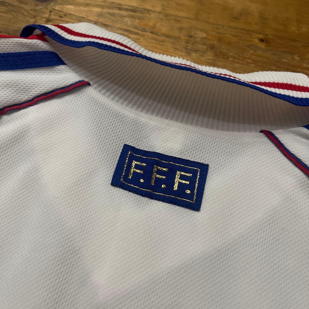 90s adidas アディダス フランス代表 サッカー ゲームシャツ