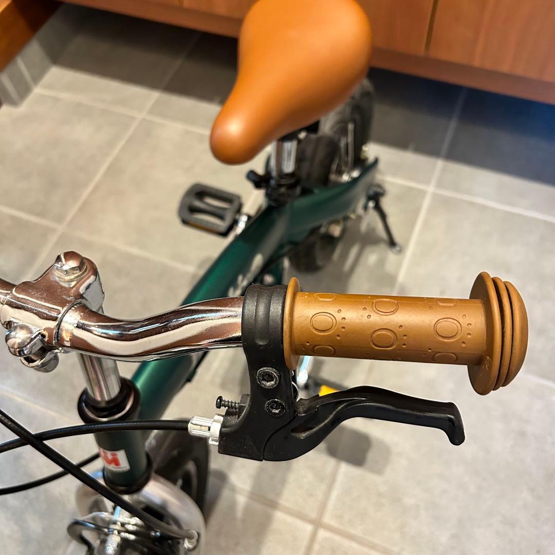 【美品】へんしんバイク 12インチ 限定 フォレストグリーン スタンド付き