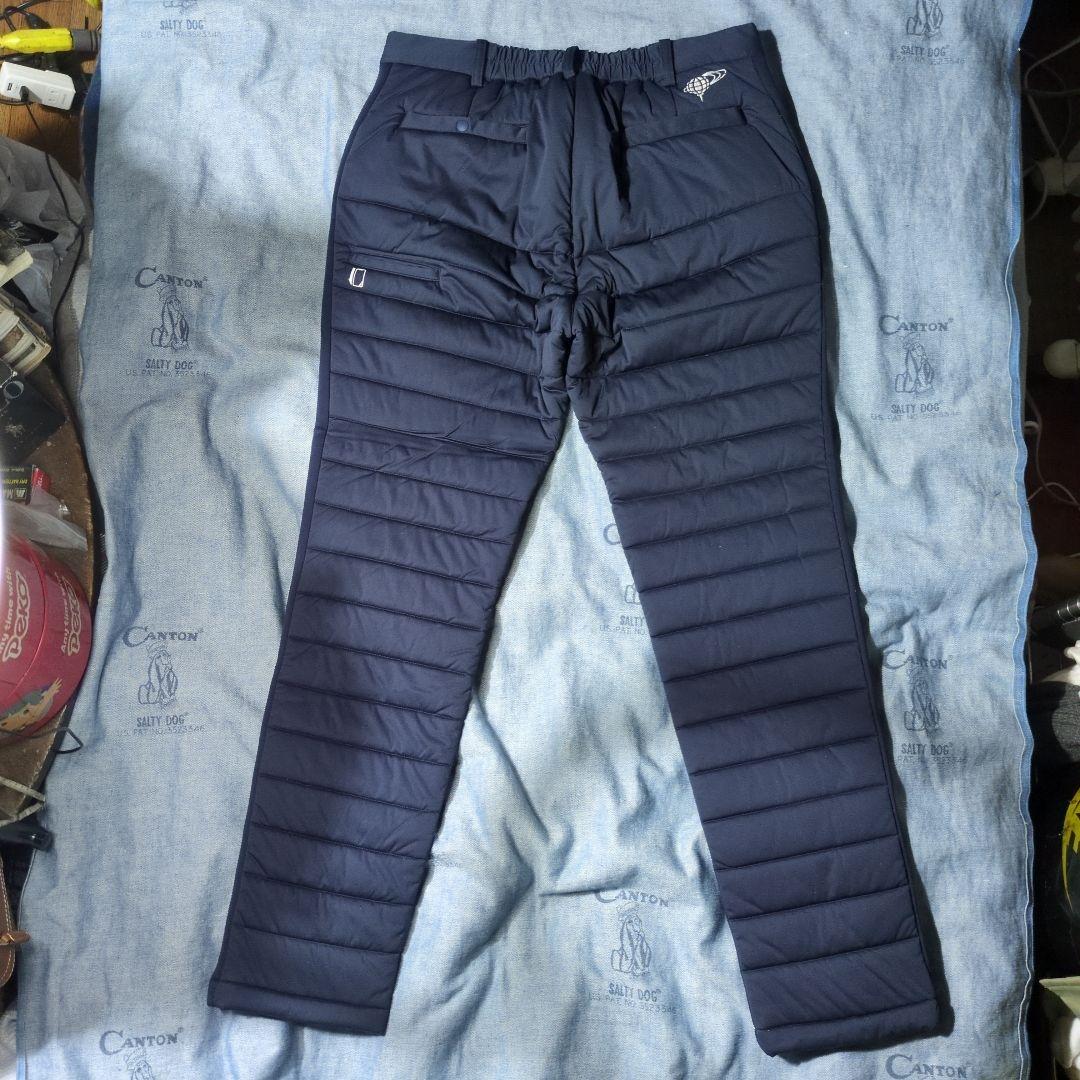 BEAMSGOLF　オレンジレーベル　 中わた入りゴルフパンツ　ネイビー