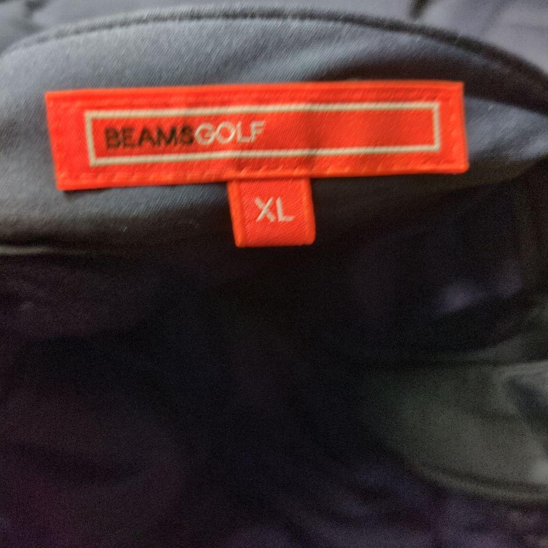 BEAMSGOLF　オレンジレーベル　 中わた入りゴルフパンツ　ネイビー