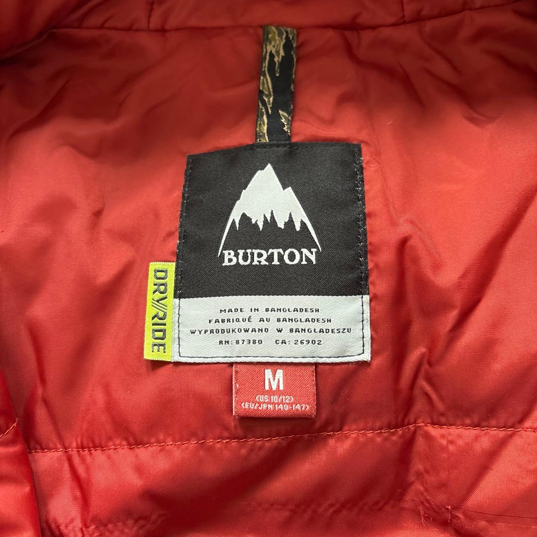 BURTON ジュニアスノーボードウェアセット ウェアM パンツL