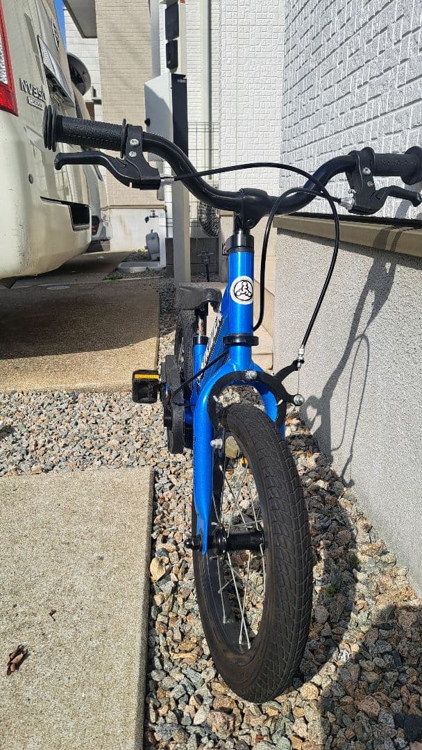 STRIDER 14x　スティールブルー　 バランスバイク　ペダル付き