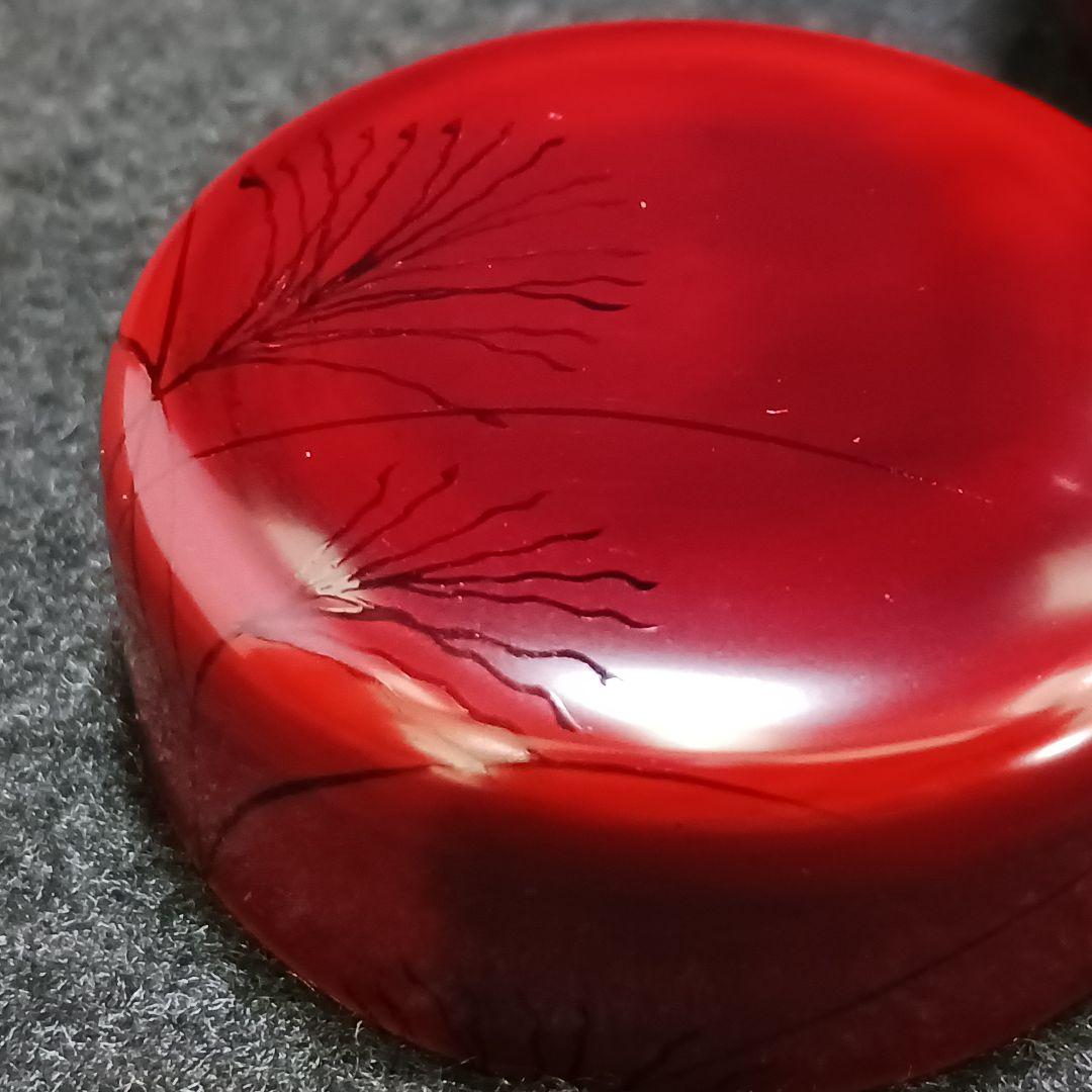 Y3339-9 茶道具 吉田一峰作 蒔絵 棗 共箱　　#13