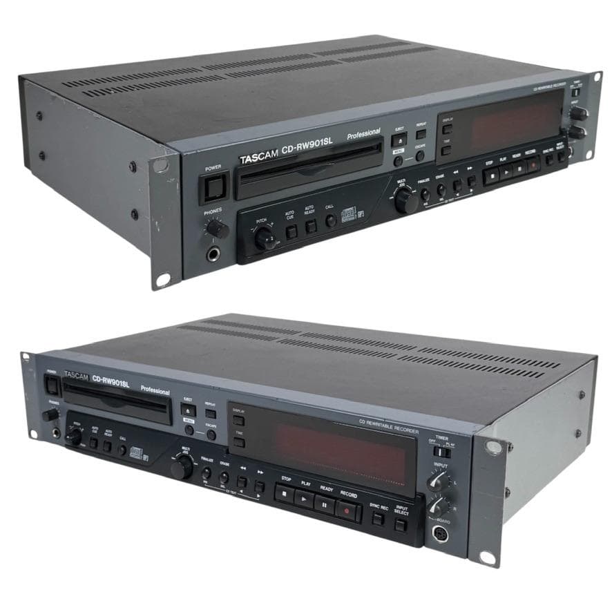 ◆CD録音履歴7時間◆TASCAM CDレコーダー CD-RW901SL