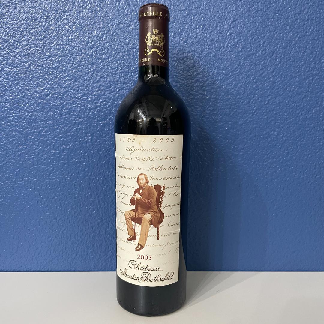 K68　シャトー　ムートンロートシルト　2003年　赤ワイン　750ml 希少