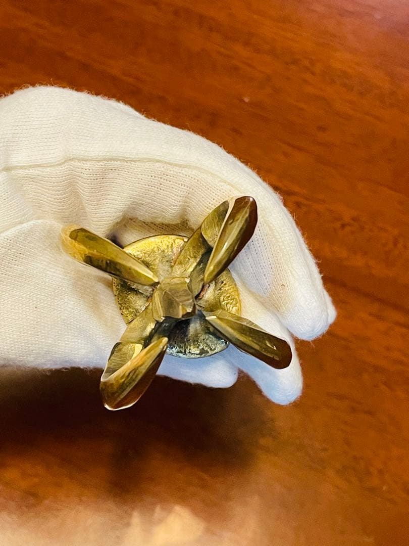 日本式 新品 未使用 送料無料 五鈷杵　バジュラ　ドルジェ　密教法具 16㎝