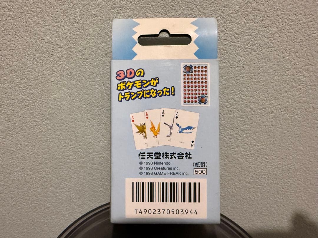 ポケモントランプ Blue Nintendo 1998