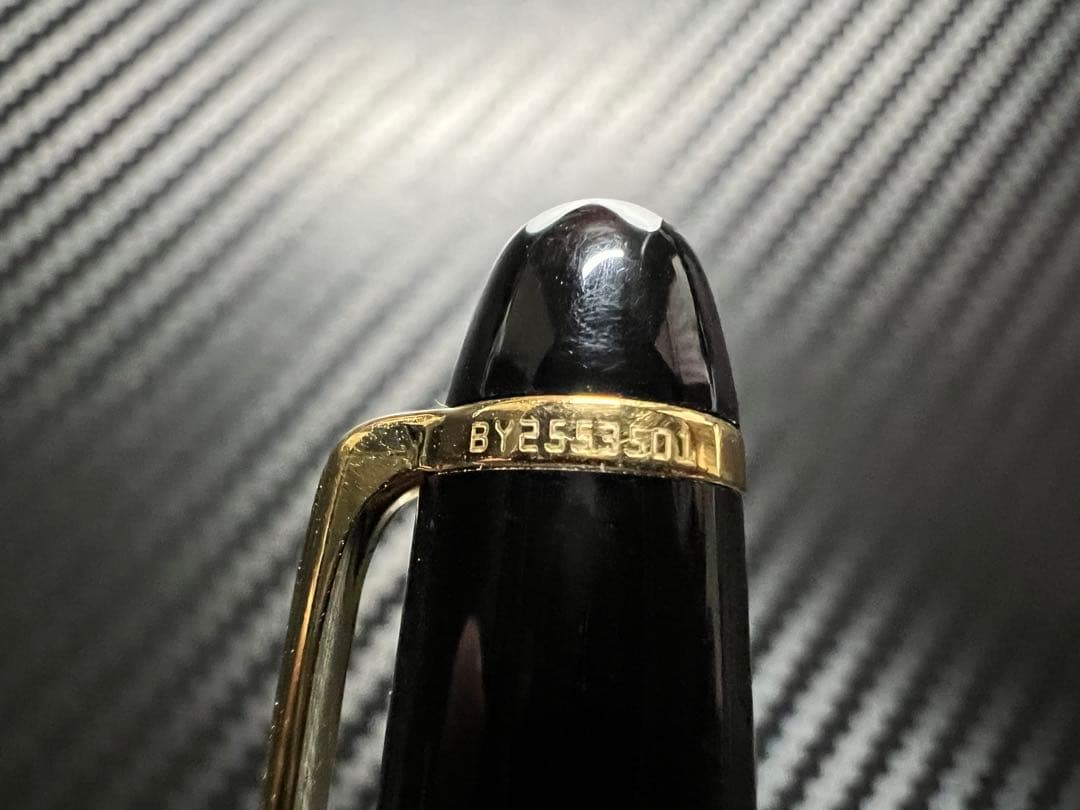 モンブラン 極美品 144 BB ブラック 中白 万年筆