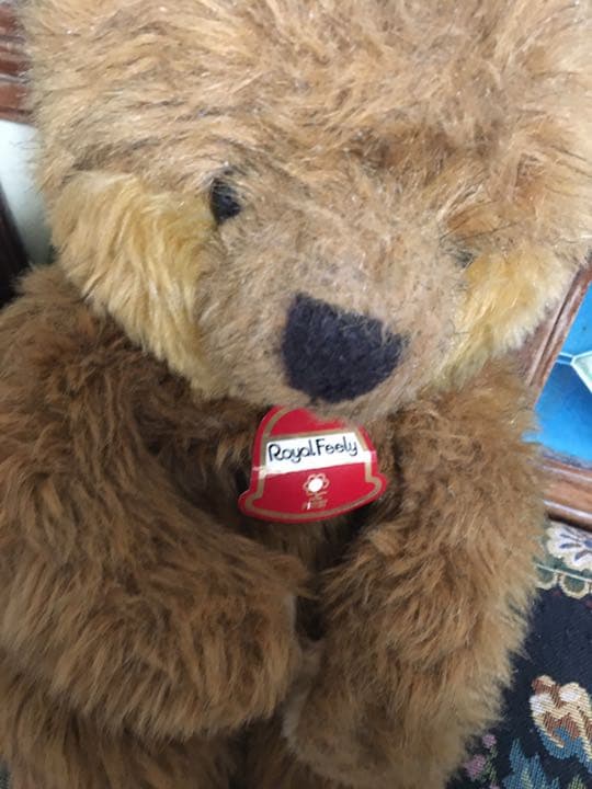 1970 80年代 ビンテージ ファースト社　くまのぬいぐるみ