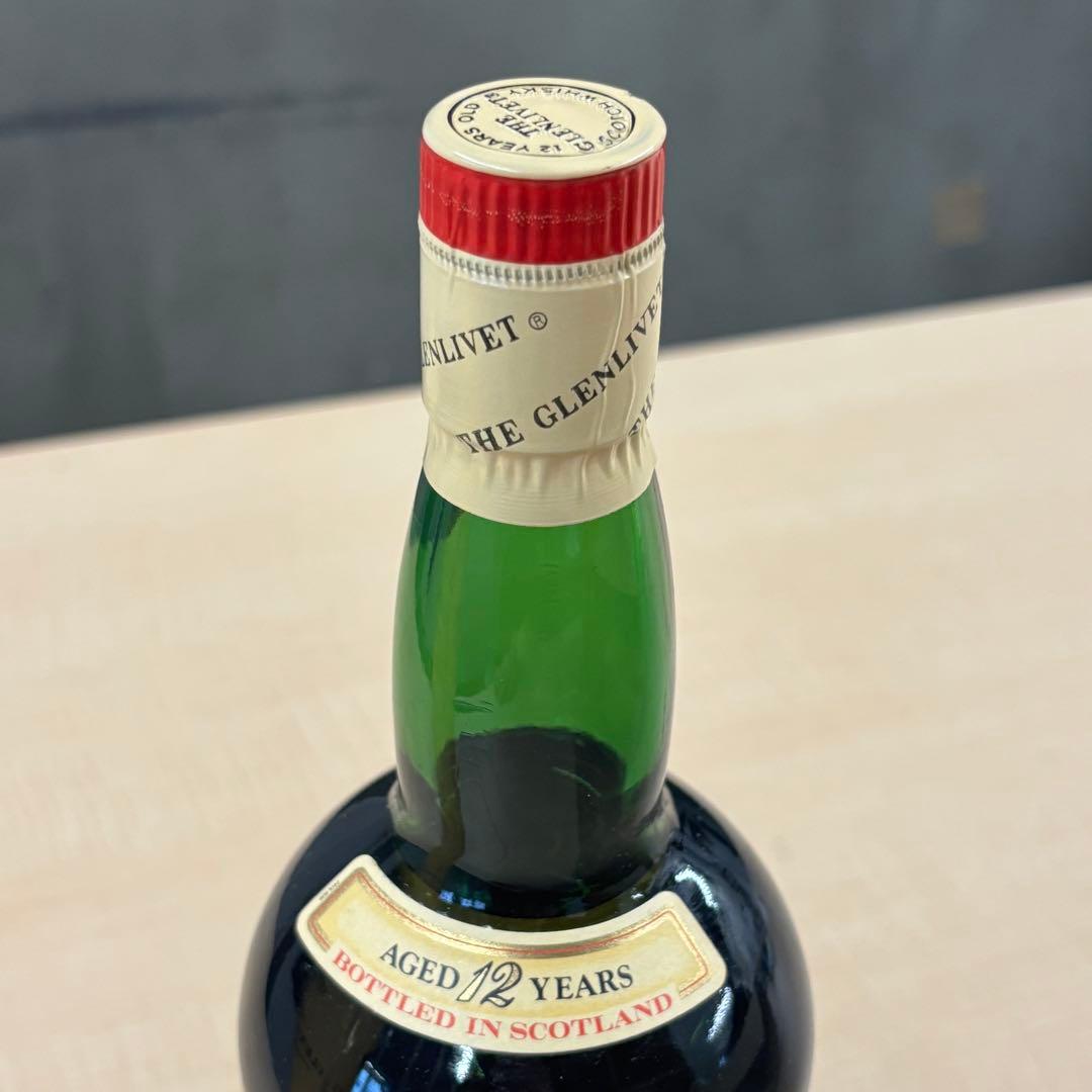 【未開封】GLENLIVET 12年　グレンリベット　ウイスキー　お酒　酒